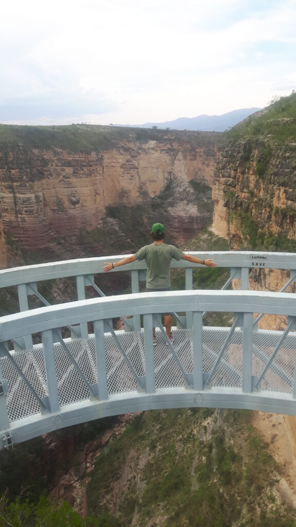 La vista sul maestoso canyon nel parco nazionale di Torotoro